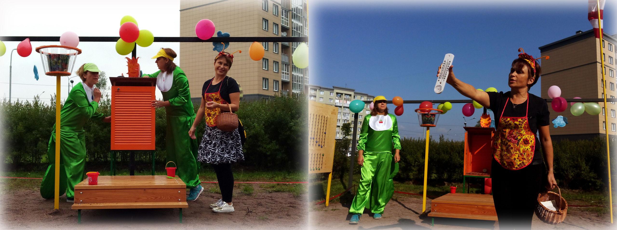 ВСТРЕЧА ГЕРОЕВ НА ПЛОЩАДКЕ