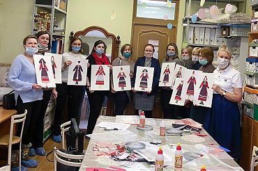 17.01.2023. Мастер-класс по компетенции "Юный художник по костюму"