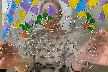 03.02.2023 состоится мастер-класс по компетенции "Юный витражист"