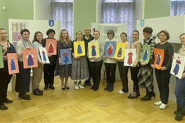 ПОСТ-РЕЛИЗ. 17.01.2023 состоялся мастер-класс по компетенции "Юный художник по костюму"