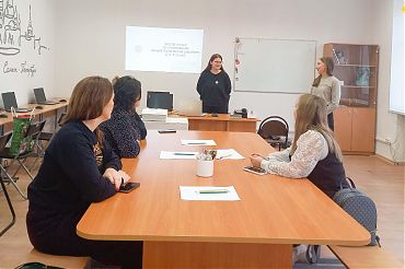 03.02.25 года в ГБУ ДО ЦДЮТТ "Старт+" состоялся мастер-класс по компетенции "Юный графический дизайнер"