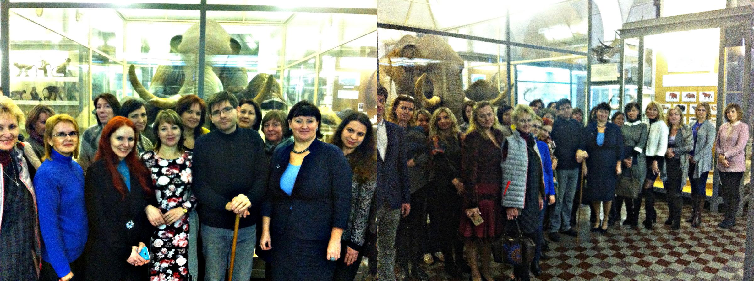  научным сотрудником музея, кандидатом биологических наук, экскурсоводом Дорониным Игорем Владимировичем была проведена интереснейшая обзорная экскурсия по музею, которая получила положительные и восторженные отзывы участников